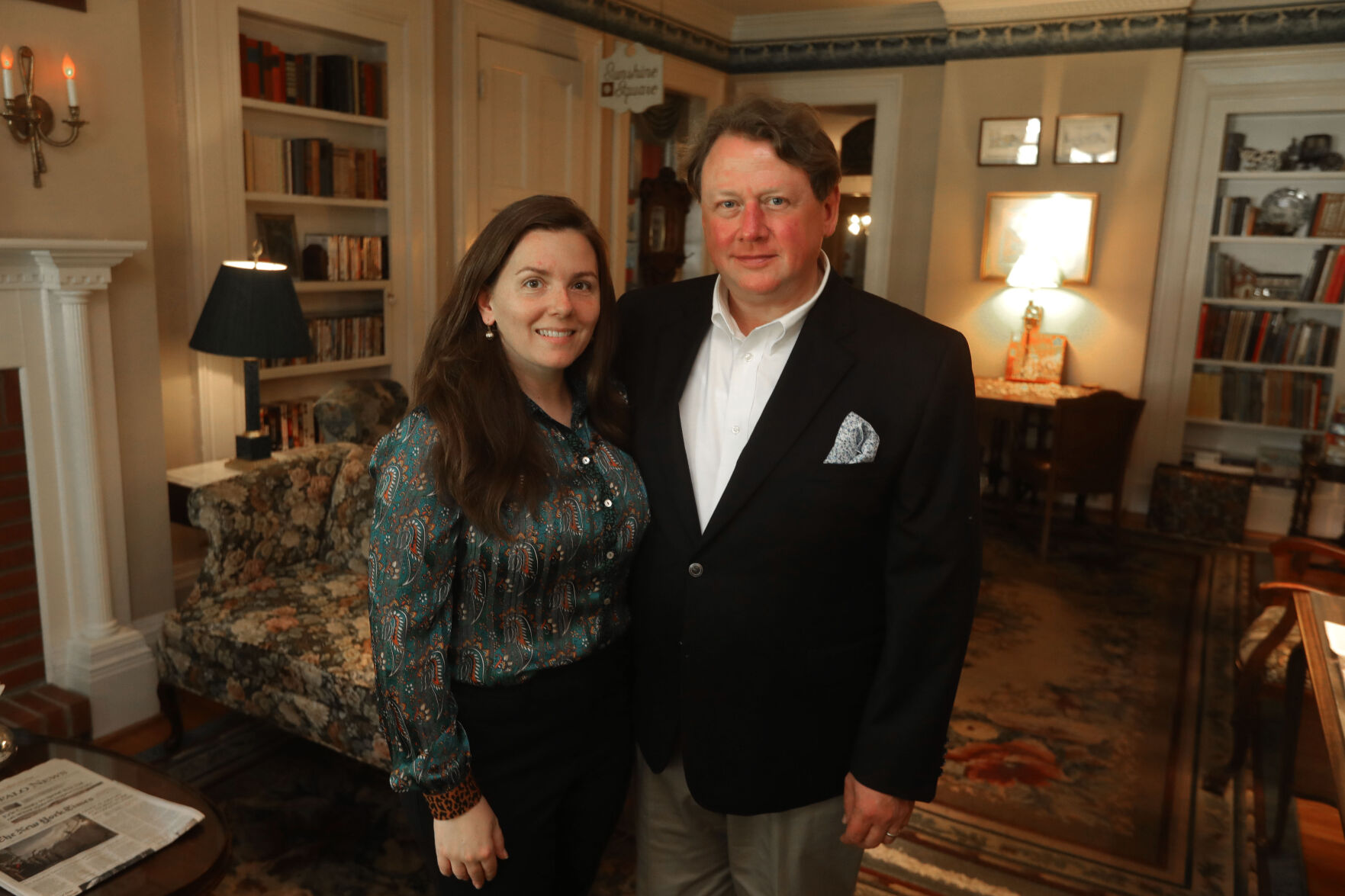 New Owners of Asa Ransom House Bradley and Cassandra McCallum